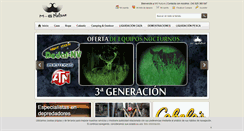 Desktop Screenshot of mgnature.es